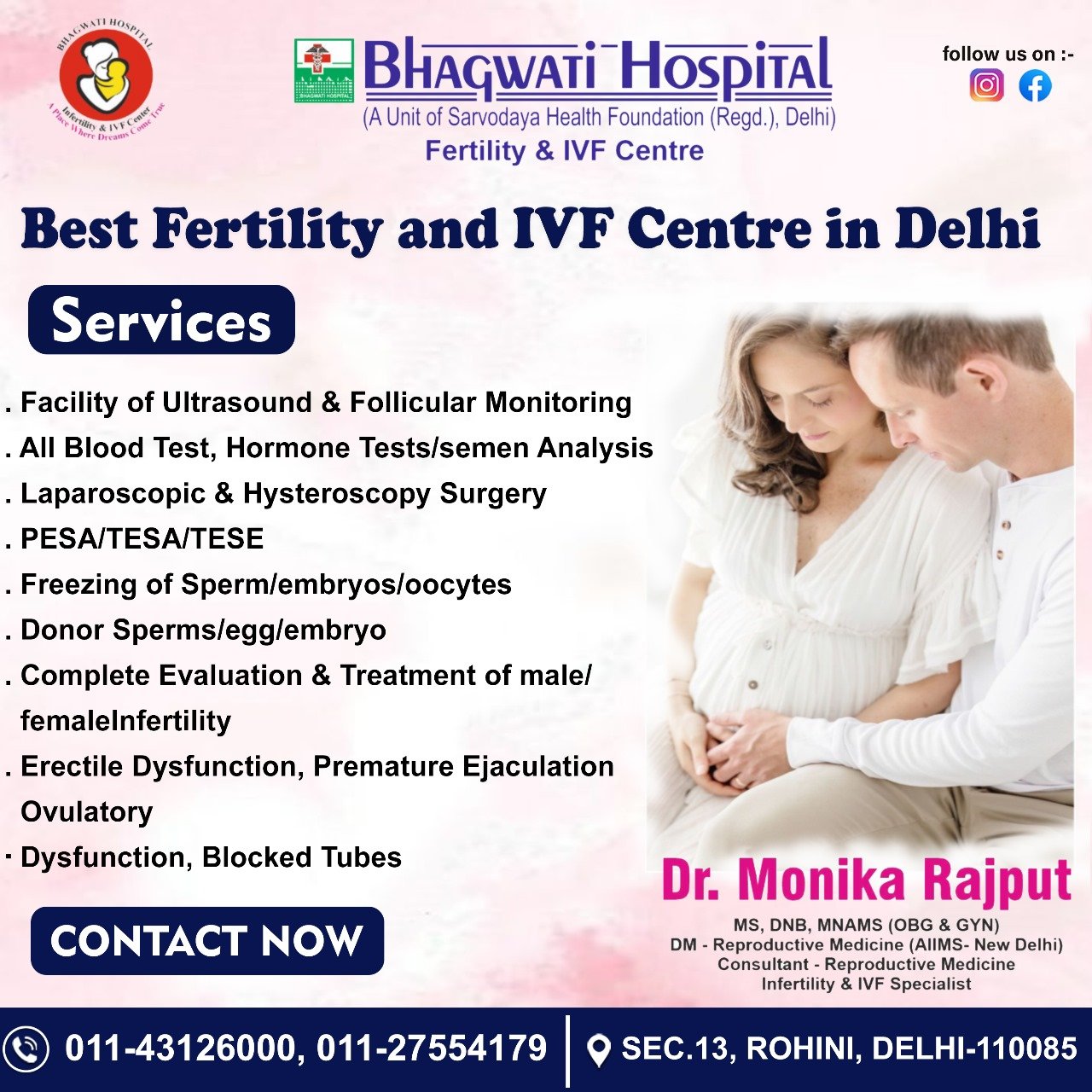 Best fertility and IVF center in Delhi